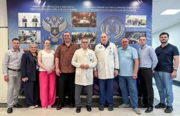 Сотрудники областной клинической больницы им. Н.Н. Бурденко перенимают опыт московских коллег