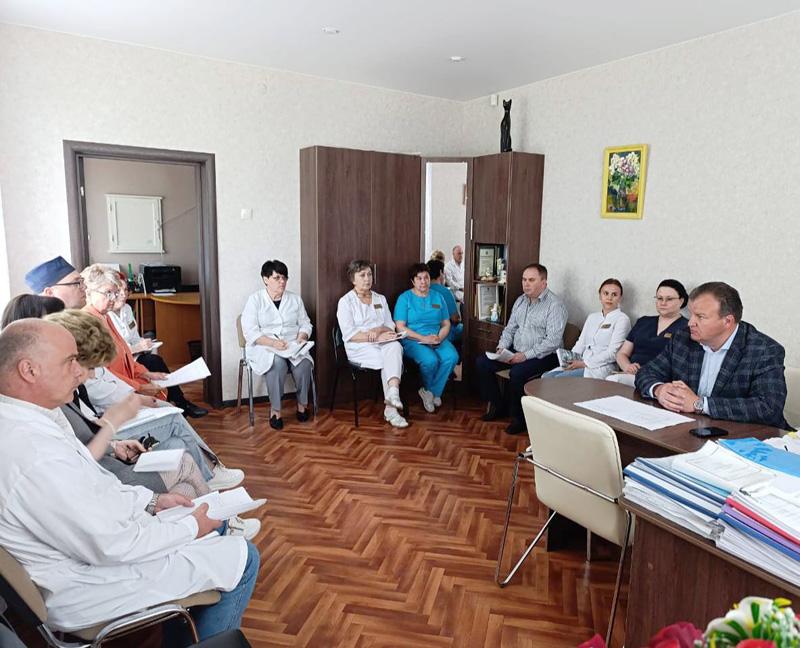 Выездной медсовет в ГБУЗ Башмаковскую районную больницу