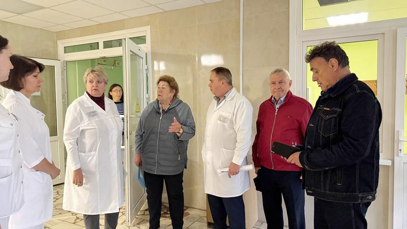 В больнице прошла штабная тренировка