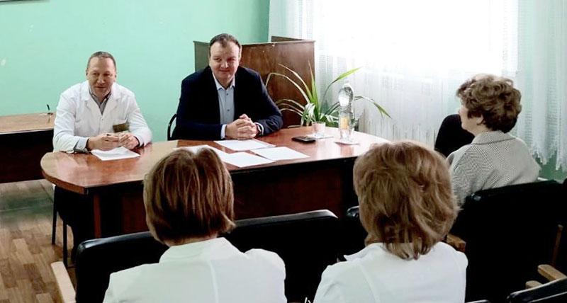 23 октября состоялся выездной медицинский совет на базе ГБУЗ «Тамалинская участковая больница»