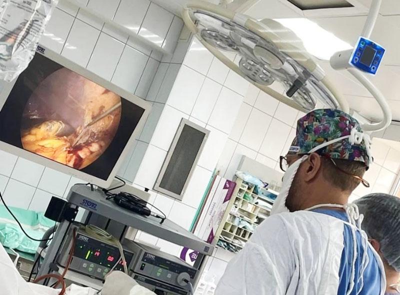 Урологи областной больницы Бурденко впервые в регионе выполнили гибридную операцию по удалению крупного камня из мочеточника