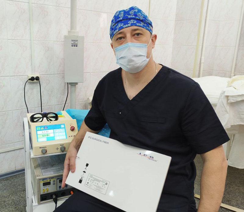 В областной клинической больнице им. Н.Н. Бурденко применение лазера для проктологических пациентов поставили на поток