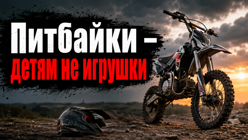 Питбайки - детям не игрушки